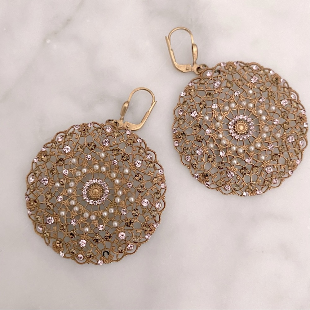 Blue Ruby earrings